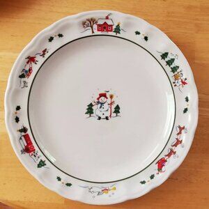 Pfaltzgraff Snow Village Dinner Plate